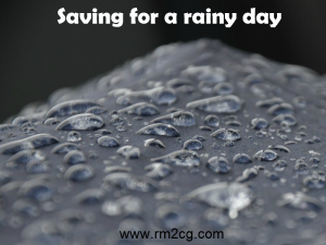 Are you saving for a rainy day?